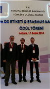 AVRUPA KREDİ TRANSFER SİSTEMİ ETİKETİ (AKTS), DİPLOMA EKİ (DS) VE E-KALİTE ETİKETİ ÖDÜL TÖRENİ GERÇEKLEŞTİRİLDİ
