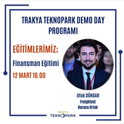 TRAKYA TEKNOPARK DEMO DAY ETKİNLİKLERİ