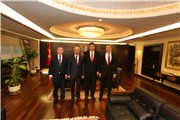 KALKINMA BAKANIMIZ LÜTFİ ELVAN’A ZİYARET