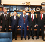 CUMHURBAŞKANI BAŞDANIŞMANI ŞEREF MALKOÇ’A ZİYARET