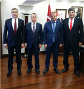 GIDA TARIM VE HAYVANCILIK BAKAN YARDIMCISI MEHMET DANİŞ’A ZİYARET