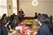 ÖĞRENCİLERİMİZ BÜYÜKELÇİ İLE BULUŞTU
