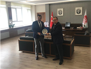 REKTÖR PROF. DR. ERHAN TABAKOĞLU’NDAN, ANKARA HACI BAYRAM VELİ ÜNİVERSİTESİ REKTÖRÜ PROF. DR. YUSUF TEKİN’E ZİYARET