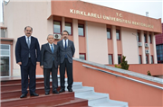 TRAKYA ÜNİVERSİTELER BİRLİĞİ ÜST KURULU KIRKLARELİ TOPLANTISI