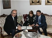 İLHAN KOMAN’IN “4 π” ESERİ ÜNİVERSİTEMİZE BAĞIŞLANDI