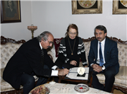 İLHAN KOMAN’IN “4 π” ESERİ ÜNİVERSİTEMİZE BAĞIŞLANDI