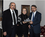 İLHAN KOMAN’IN “4 π” ESERİ ÜNİVERSİTEMİZE BAĞIŞLANDI