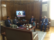 ANKARA SOSYAL BİLİMLER ÜNİVERSİTESİ REKTÖRÜ VE YÖK ÜYESİ PROF. DR. ÖMER DEMİR’E ZİYARET