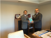 YÖK ÜYESİ VE TÜBİTAK BAŞKAN YARDIMCISI PROF. DR. ABDULLAH ÇAVUŞOĞLU’NA ZİYARET