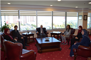 KARADAĞ VE MAKEDONYA’DAN GELEN ÖĞRENCİLERDEN ZİYARET