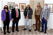 TRAKYA ÜNİVERSİTESİ GÜZEL SANATLAR FAKÜLTESİNDEN İLHAN KOMAN MÜZESİ İÇİN ANLAMLI SERGİ