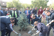 TRAKYA ÜNİVERSİTESİ KARAAĞAÇ YERLEŞKESİNDEKİ FİDANLAR CUMHURİYET İLE BÜYÜYOR...