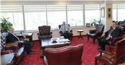 MİLLİ EĞİTİM BAKANLIĞI BAŞMÜFETTİŞİ ABDULKADİR YILMAZ ve İL MİLLİ EĞİTİM MÜDÜRÜ DR. ÖNDER ARPACI'DAN PROF. DR. ERHAN TABAKOĞLU’NA ZİYARET