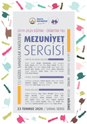 TRAKYA ÜNİVERSİTESİ GÜZEL SANATLAR FAKÜLTESİ MEZUNİYET SERGİSİ SANAL ORTAMDA