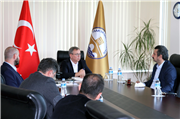 OKÇULAR VAKFINDAN REKTÖR PROF. DR. ERHAN TABAKOĞLU’NA ZİYARET