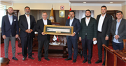 OKÇULAR VAKFINDAN REKTÖR PROF. DR. ERHAN TABAKOĞLU’NA ZİYARET