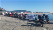 ÜNİVERSİTEMİZ MOTOSİKLET TOPLUĞU ÇANAKKALE ŞEHİTLİK SÜRÜŞÜNE KATILDI