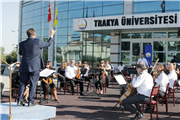 TRAKYA ÜNİVERSİTESİ BALKAN SENFONİ ORKESTRASI, ZAFER COŞKUSUNU NOTALARLA YAŞATTI