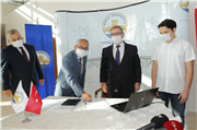 TRAKYA ÜNİVERSİTESİNDE 2020-2021 EĞİTİM-ÖĞRETİM YILININ İLK KAYDINI REKTÖR PROF. DR. ERHAN TABAKOĞLU YAPTI