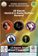 KONSERVATUVARIMIZDAN BARIŞ MANÇO KÜLTÜR MERKEZİ’NDE KONSER