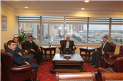 HAK İŞ KONFEDERASYONU VE HİZMET İŞ SENDİKA YÖNETİCİLERİNDEN REKTÖRÜMÜZE ZİYARET
