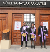 TRAKYA ÜNİVERSİTESİ GÜZEL SANATLAR FAKÜLTESİNE SANATLA VEDA