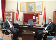 TRAKYA ÜNİVERSİTESİ REKTÖRÜ PROF. DR. ERHAN TABAKOĞLU, EDİRNE LİSESİ İLE BULUŞTU