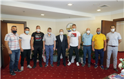 TRAKYA ÜNİVERSİTESİNİN YENİ PEHLİVANLARINDAN REKTÖR PROF. DR. ERHAN TABAKOĞLU’NA ZİYARET