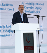 İLAHİYAT FAKÜLTESİ TEMEL ATMA TÖRENİ İLE AĞIZ VE DİŞ SAĞLIĞI UYGULAMA VE ARAŞTIRMA MERKEZİ’NİN AÇILIŞI GERÇEKLEŞTİRİLDİ