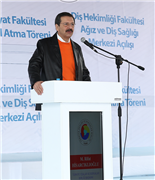 İLAHİYAT FAKÜLTESİ TEMEL ATMA TÖRENİ İLE AĞIZ VE DİŞ SAĞLIĞI UYGULAMA VE ARAŞTIRMA MERKEZİ’NİN AÇILIŞI GERÇEKLEŞTİRİLDİ