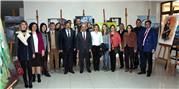 18 MART ŞEHİTLER GÜNÜ RESİM SERGİSİ AÇILDI