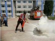 KEŞAN MESLEK YÜKSEKOKULU'NDA YANGIN TATBİKATI YAPILDI