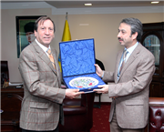 MUHASEBECİLER HAFTASI NEDENİYLE REKTÖRLÜĞÜMÜZE ZİYARET