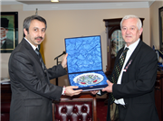 BULGARİSTAN HASKOVA BELEDİYE BAŞKAN YARDIMCISI VE HASKOVA TİCARET VE SANAYİ ODASI BAŞKANI'NDAN REKTÖR PROF. DR. YENER YÖRÜK'E ZİYARET