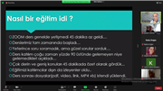 TÜBİTAK 2237-A ‘’DOĞA VE SANAT EĞİTİMİ’’ TAMAMLANDI