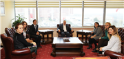 ALEKSANDER MOISIU’ DURRES ÜNİVERSİTESİ ÖĞRETİM ELEMANLARINDAN ZİYARET