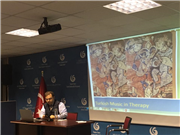 ÖĞRETİM ÜYEMİZ PROF. DR. LEVENT ÖZTÜRK’ÜN LONDRA’DA YUNUS EMRE ENSTİTÜSÜ DAVETİYLE VERDİĞİ “MÜZİK TERAPİ” KONFERANSI