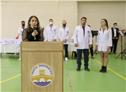 HEKİM ADAYLARI BEYAZ ÖNLÜKLERİNİ GİYDİ