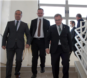 KOSOVA TİCARET VE SANAYİ BAKANI VESEL KRASNİQİ, TRAKYA ÜNİVERSİTESİ HEYETİNİ AĞIRLADI