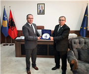 KOSOVA TİCARET VE SANAYİ BAKANI VESEL KRASNİQİ, TRAKYA ÜNİVERSİTESİ HEYETİNİ AĞIRLADI
