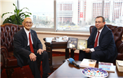 YRD. DOÇ. DR. RATİP KAZANCIGİL’DEN REKTÖRÜMÜZE ZİYARET