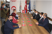KOSOVA DEMOKRATİK TÜRK PARTİSİ GENEL BAŞKANI VE MECLİS BAŞKAN VEKİLİ FİKRİM DAMKA’YA, TRAKYA ÜNİVERSİTESİ’NDEN İADEİZİYARET