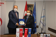 KOSOVA DEMOKRATİK TÜRK PARTİSİ GENEL BAŞKANI VE MECLİS BAŞKAN VEKİLİ FİKRİM DAMKA’YA, TRAKYA ÜNİVERSİTESİ’NDEN İADEİZİYARET