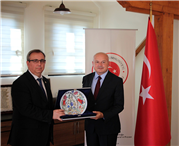 KOSOVA PRİZREN BAŞKONSOLOSU SERDAR ÖZAYDIN, TRAKYA ÜNİVERSİTESİ HEYETİNİ AĞIRLADI