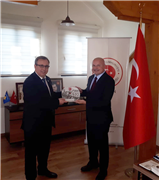 KOSOVA PRİZREN BAŞKONSOLOSU SERDAR ÖZAYDIN, TRAKYA ÜNİVERSİTESİ HEYETİNİ AĞIRLADI