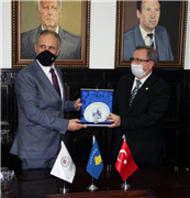 TRAKYA ÜNİVERSİTESİ’NDEN, PRİŞTİNE ÜNİVERSİTESİ’NİN YENİ REKTÖRÜ PROF. DR. NASER SAHİTİ’YE HAYIRLI OLSUN ZİYARETİ