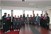 ÜNİVERSİTEMİZ KARATE TAKIMINDAN ZİYARET