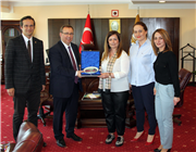 MEVLANA DEĞİŞİM PROGRAMI KAPSAMINDA TİRAN ÜNİVERSİTESİNDEN ZİYARET