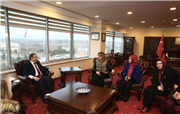 EDİRNE AK PARTİ KADIN KOLLARINDAN REKTÖRÜMÜZE ZİYARET