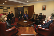 EDİRNE AK PARTİ KADIN KOLLARINDAN REKTÖRÜMÜZE ZİYARET